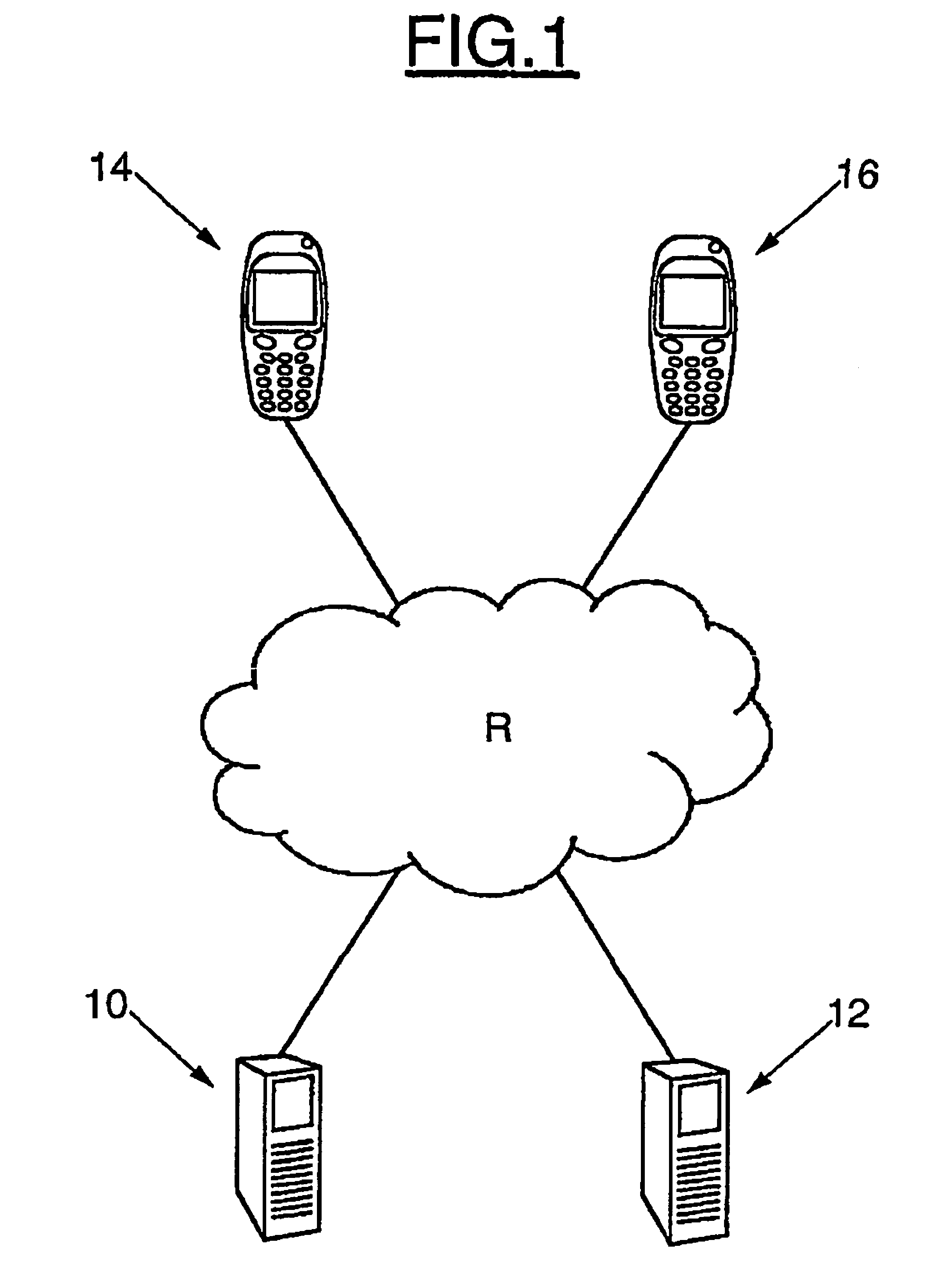 Method and installation for transmitting a message with predetermined duration of validity addressed to a subscriber terminal