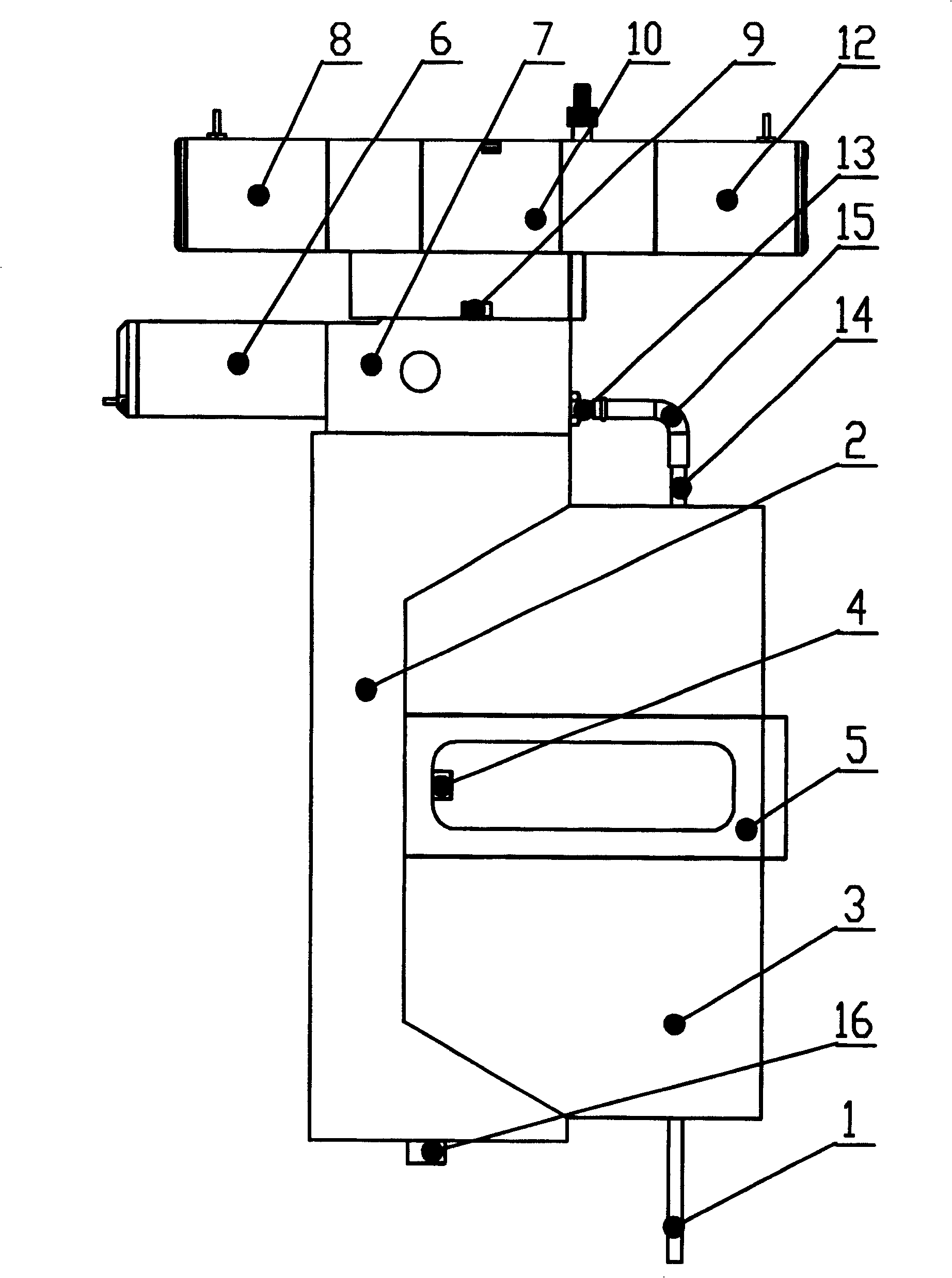 Micro modular pasting header for high speed fully automatic chip machine