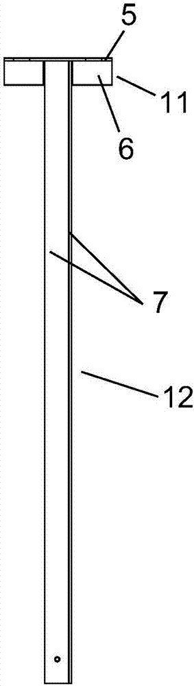 Ceiling reverse supporting system structure with suspenders