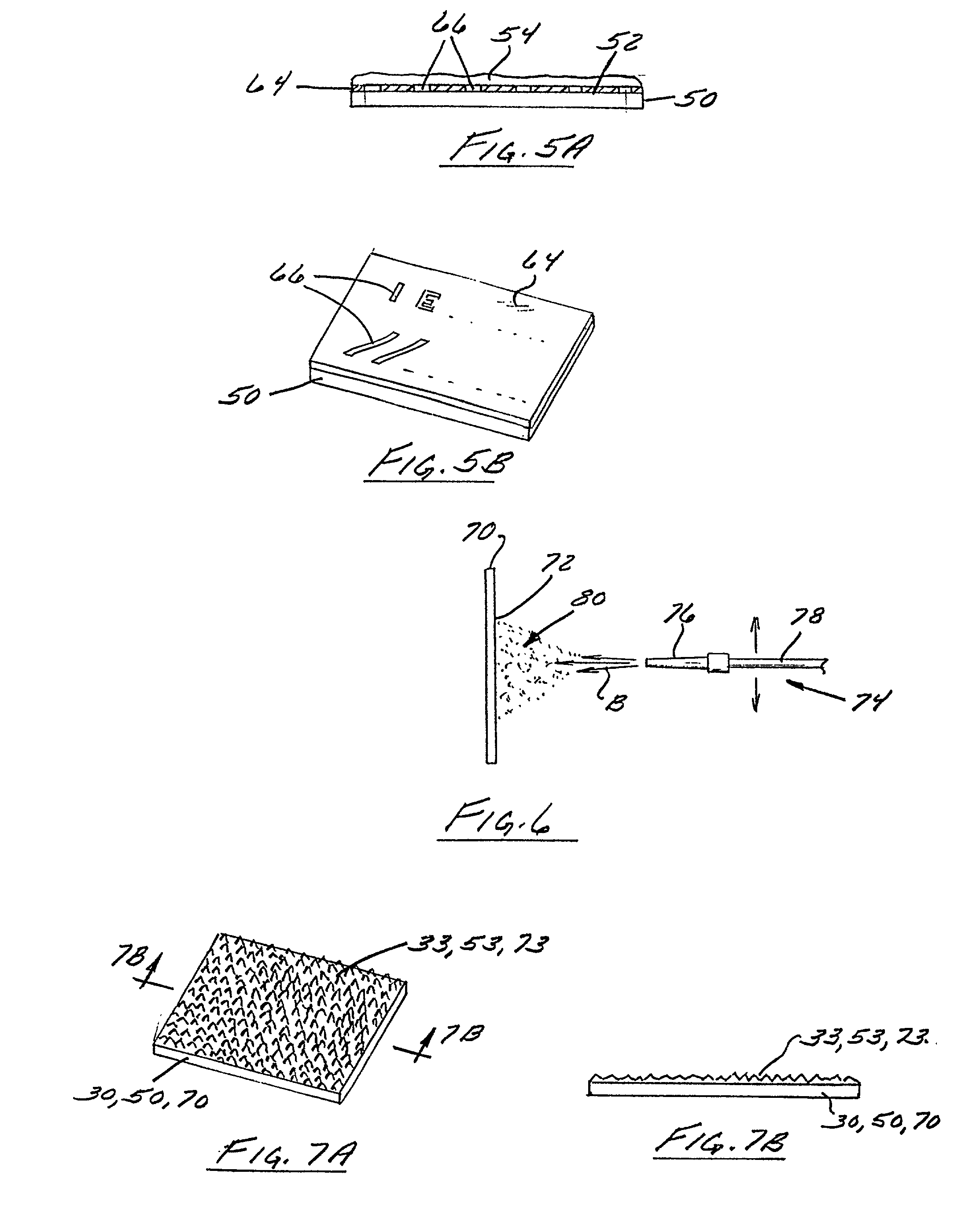Method of manufacturing a diffuser master using a blasting agent