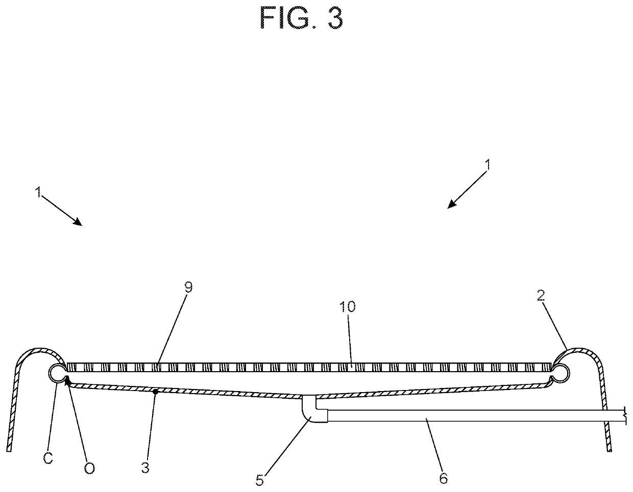 Arrangement for a puppy lavatory with discharge connected to the drain