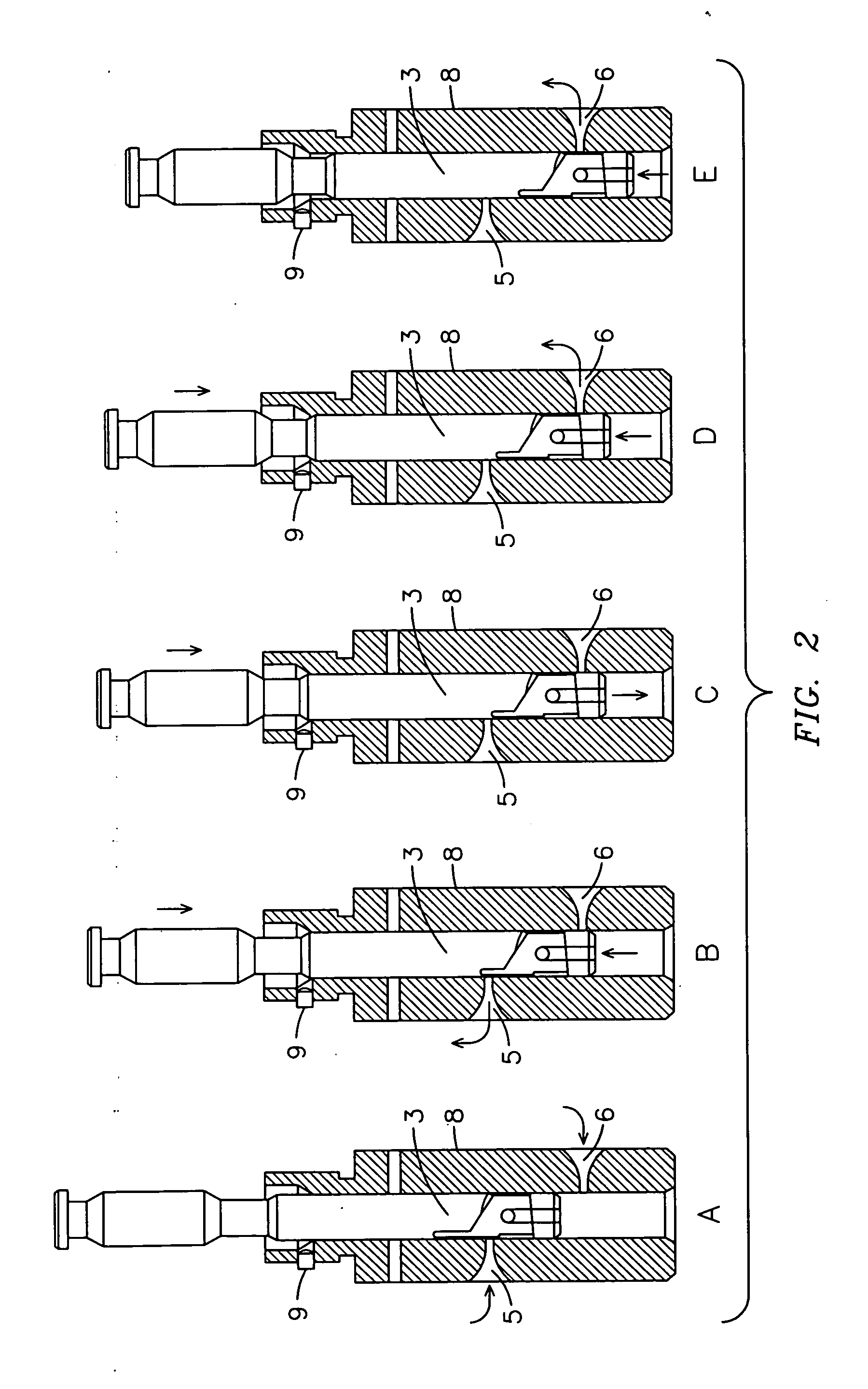 Method of retarding injection timing of mechanical unit injectors using a modified pump barrel