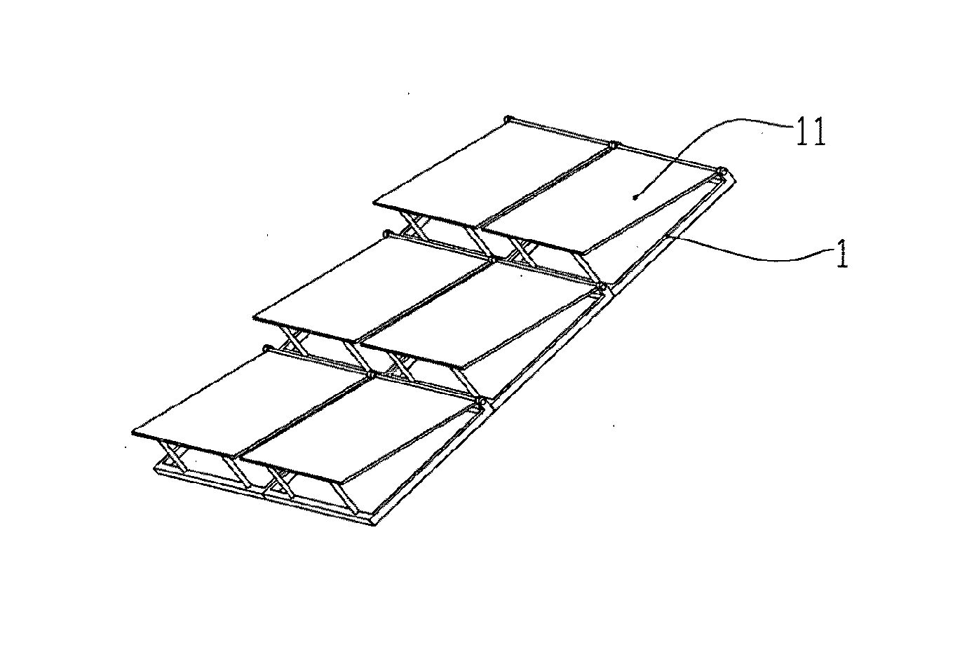 Automatic sunlight tracking device