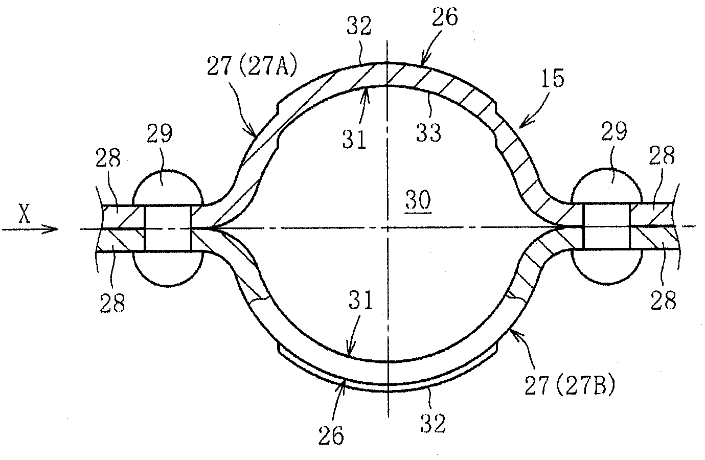 Retainer, deep groove ball bearing, and bearing with seal