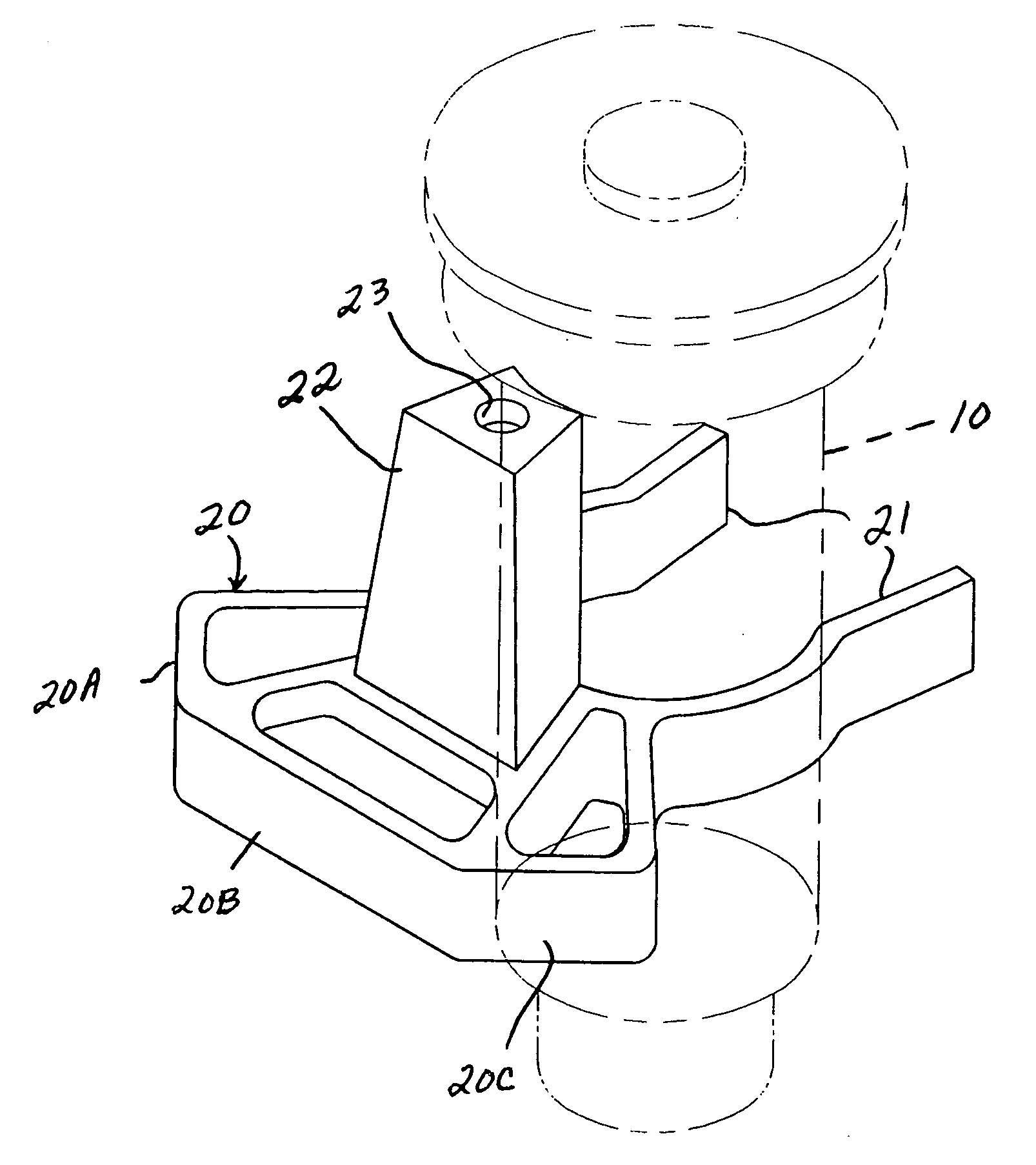 Sprinkler spacer and stake system - Eureka | Patsnap develop ...