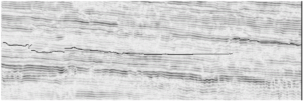 Seismic horizon tracking preprocessing method based on fractional derivative
