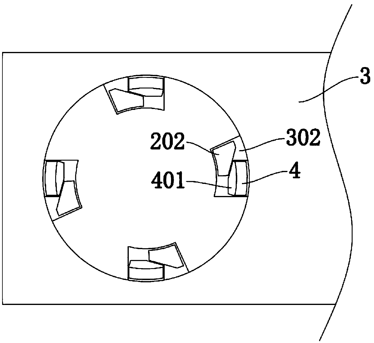 Buckle type automobile instrument structure and mounting method thereof