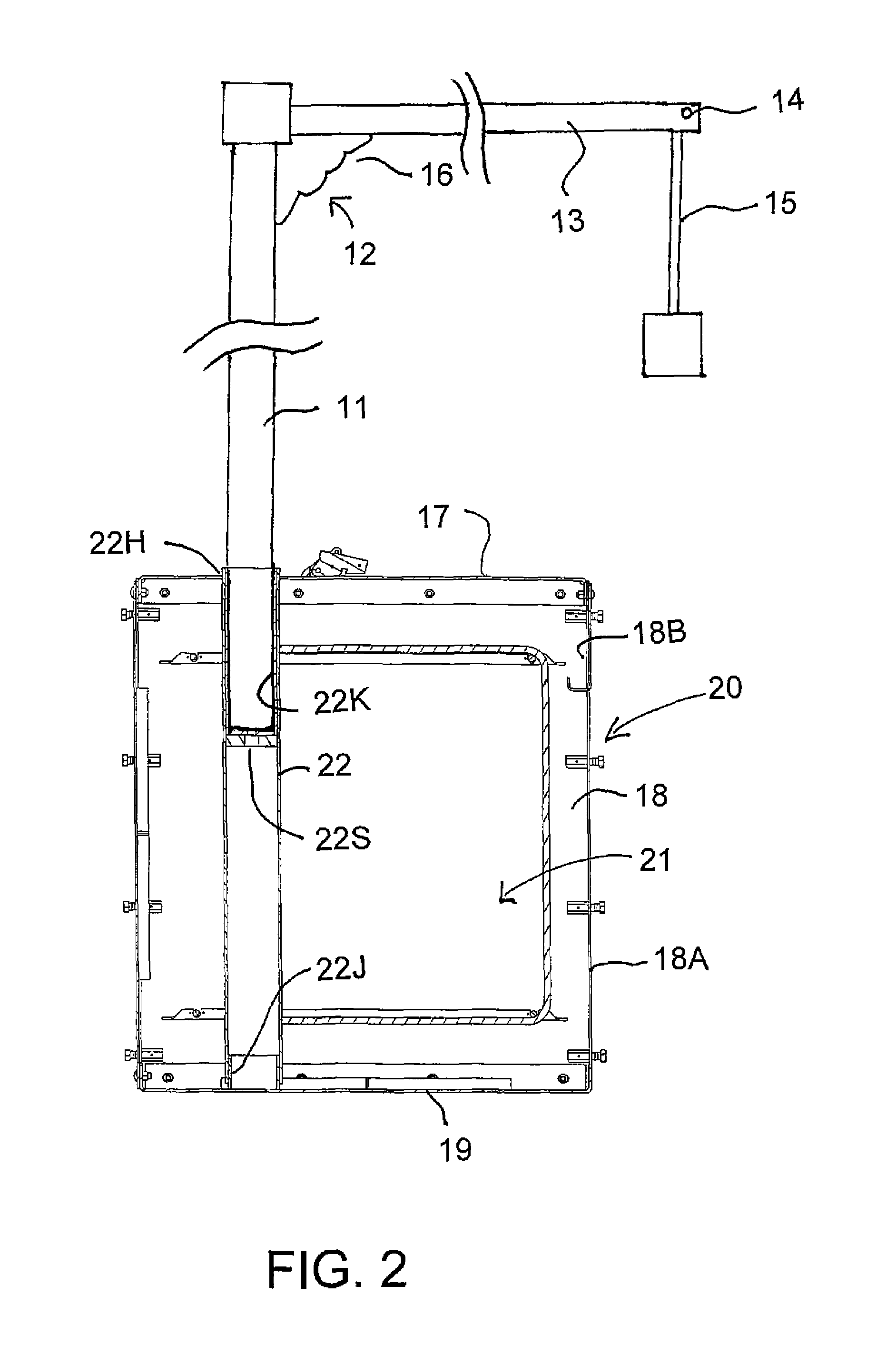 Base for supporting an upstanding mast