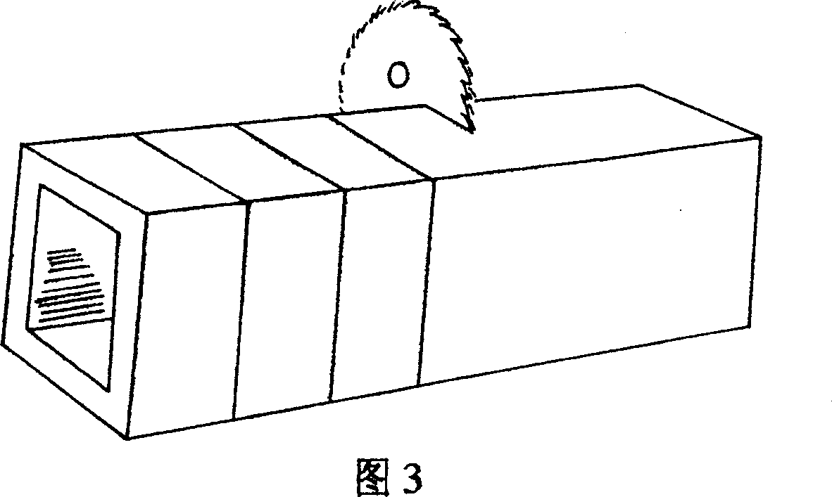 Wood box and production method thereof