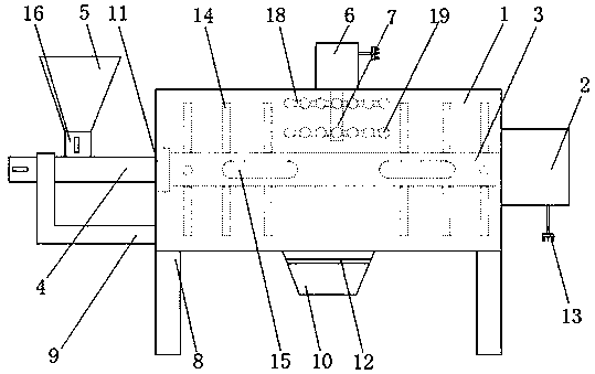 Polymer waterborne paint emulsifying device