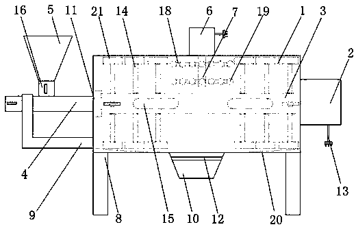 Polymer waterborne paint emulsifying device