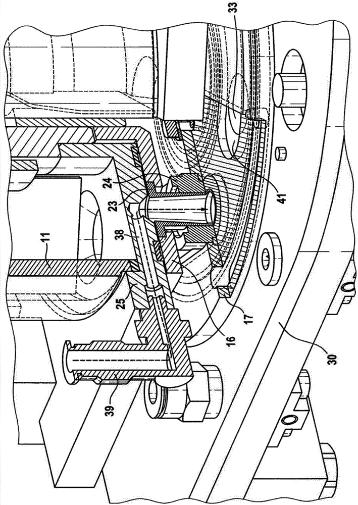 Device for metering fine-grained filling material into packaging containers