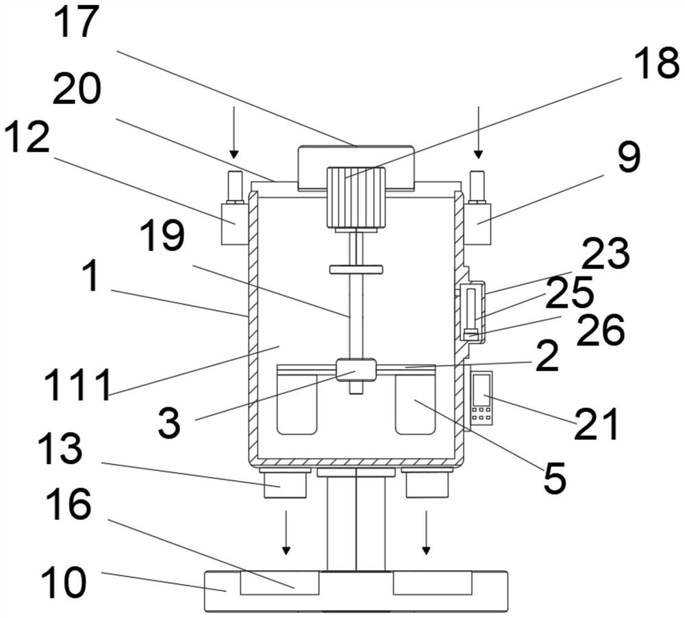 Hardware machining surface blank surface cleaning and deoiling device