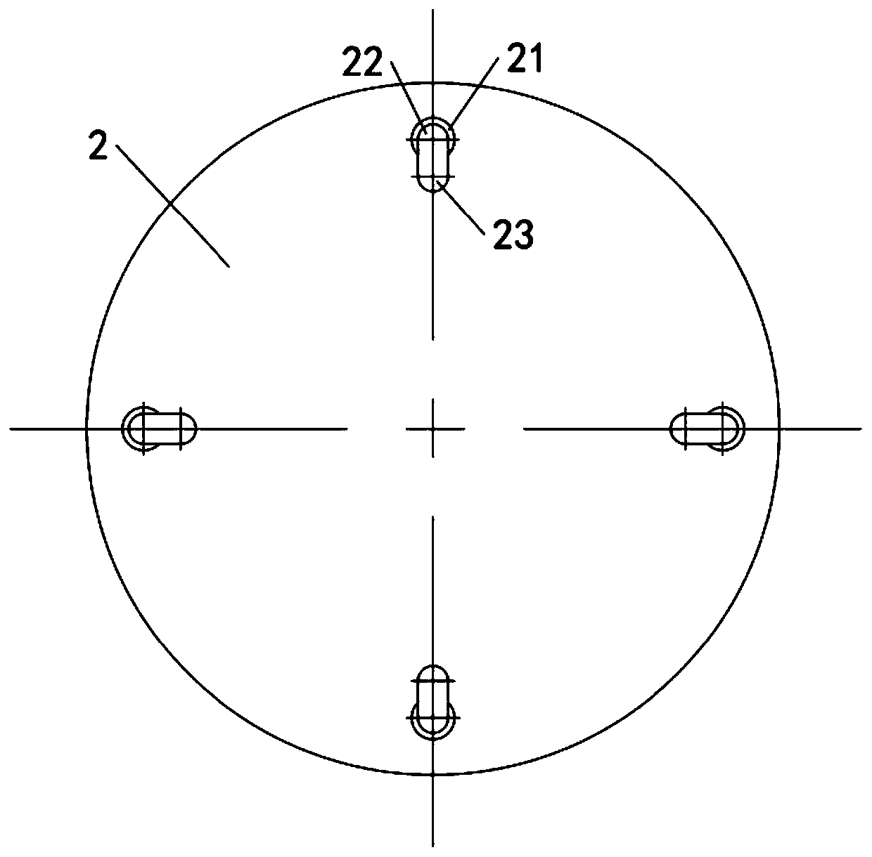 Optical fiber loosening device