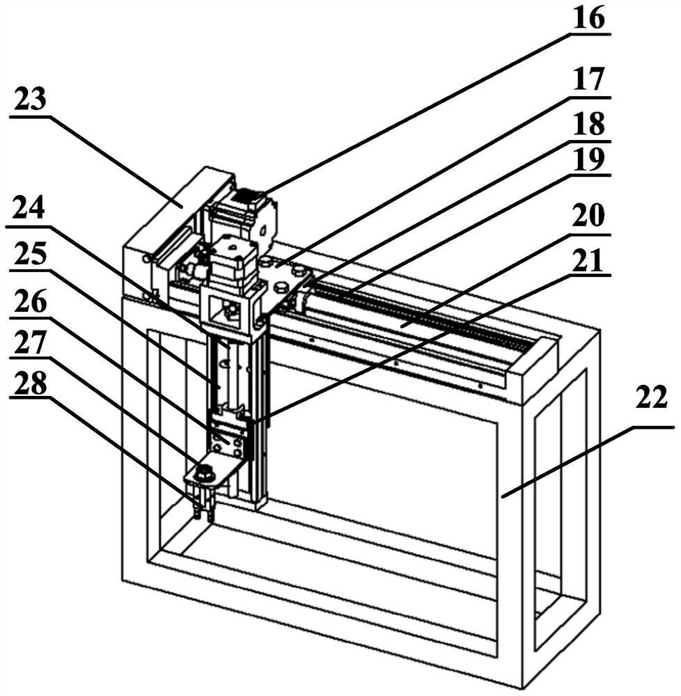 Fully automatic feeding device for ultrasonic-assisted grinding machine for hard and brittle single crystal micro-cylindrical outer circle