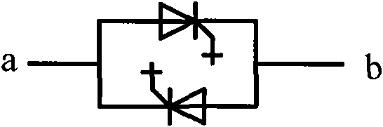 Low voltage ride through control circuit of doubly-fed variable-speed constant-frequency wind power generator unit