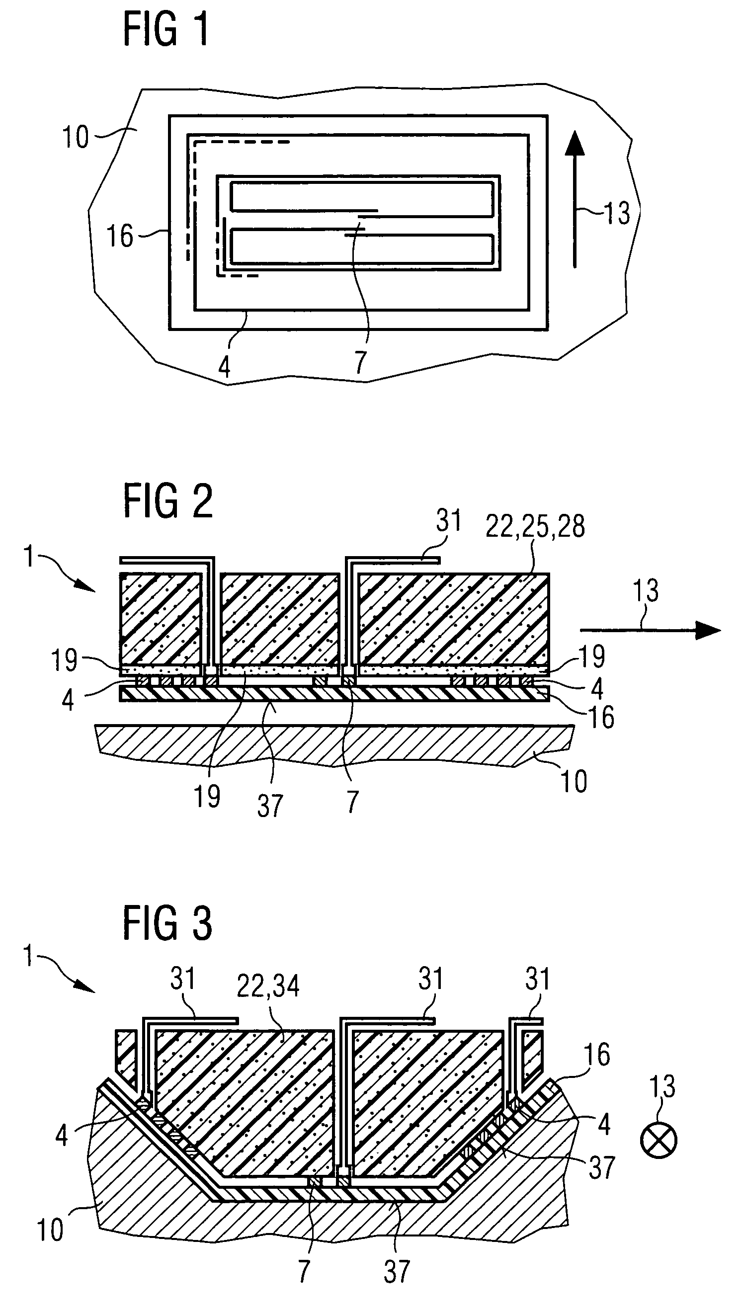 Probe for electrical measurement methods, especially eddy current measurements