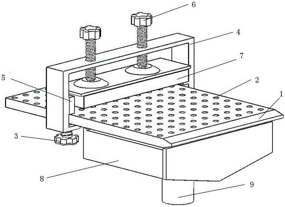 A magnetic core surface burr wiping device