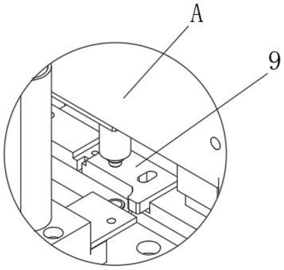 Universal press-fitting platform press-fitting mechanism