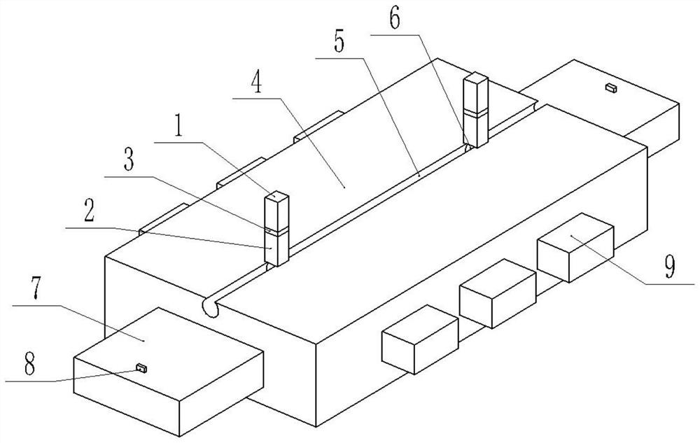 Bridge vortex vibration control device