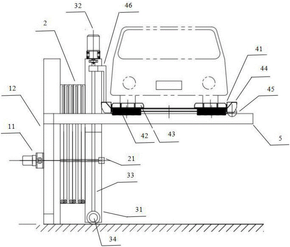 Parking device and method