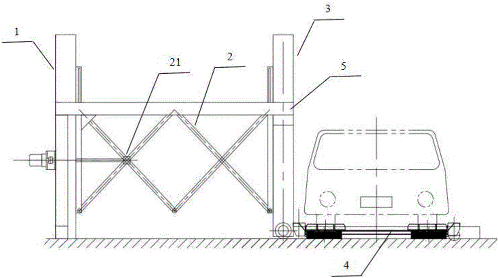 Parking device and method