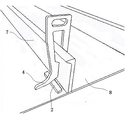 Method for assembling flat-bulb steel on steel slab in ship building