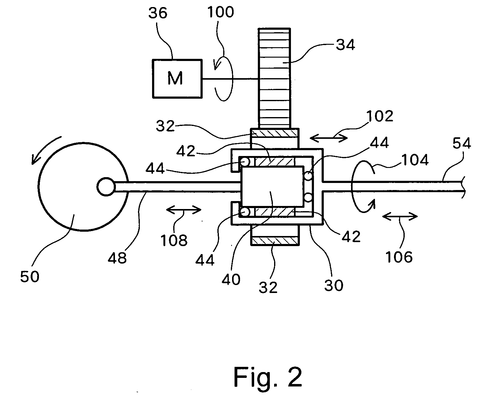 Stirring and mixing device