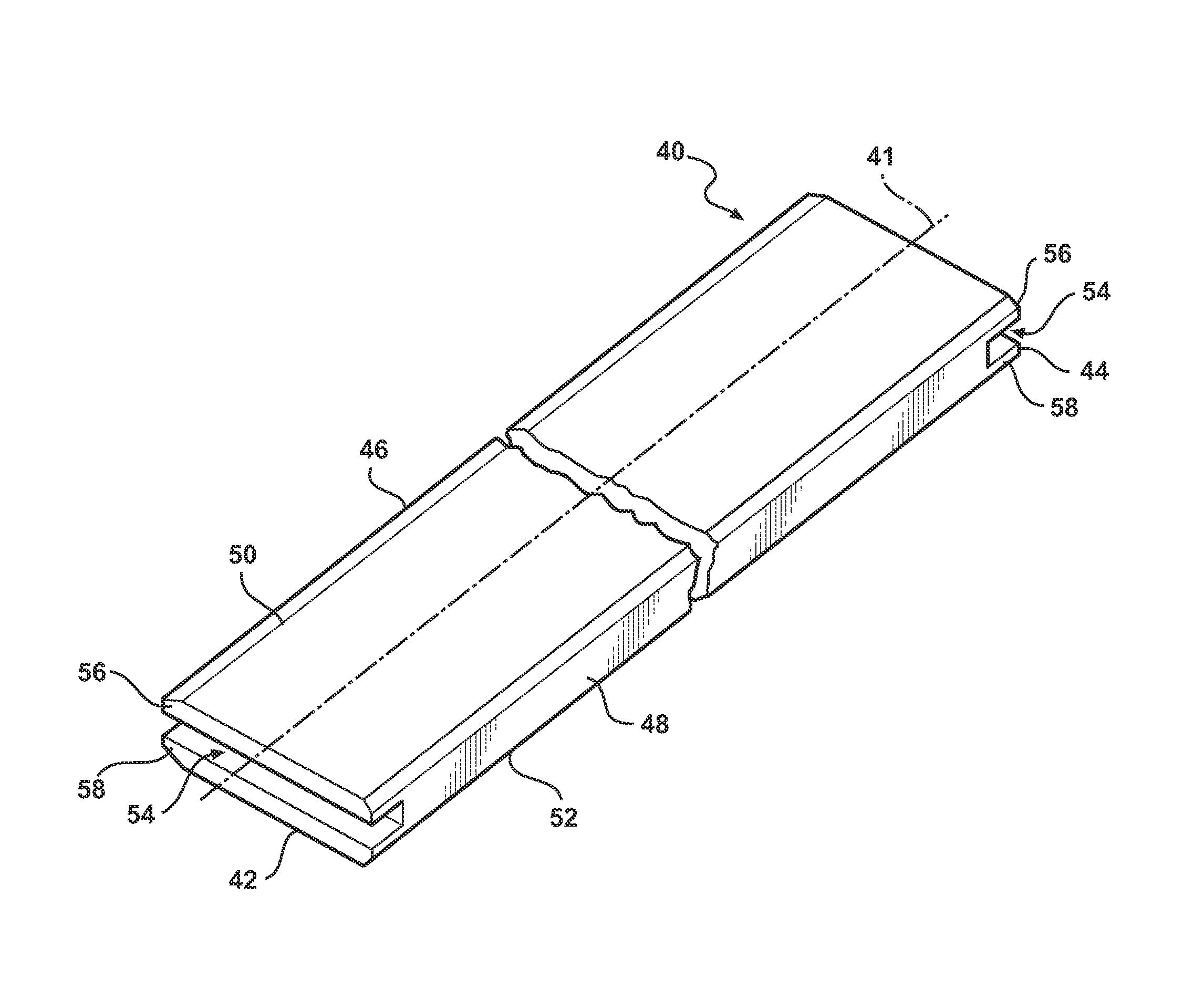 Static seal for turbine engine