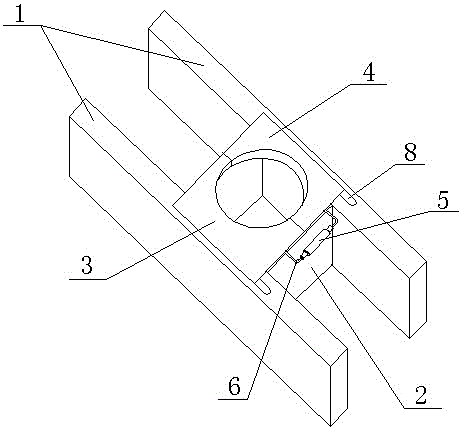 Column Casting Distal Fixing System with Telescoping Tube Structure