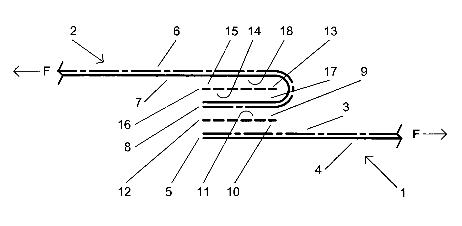 Method of forming and adhesively bonded seam