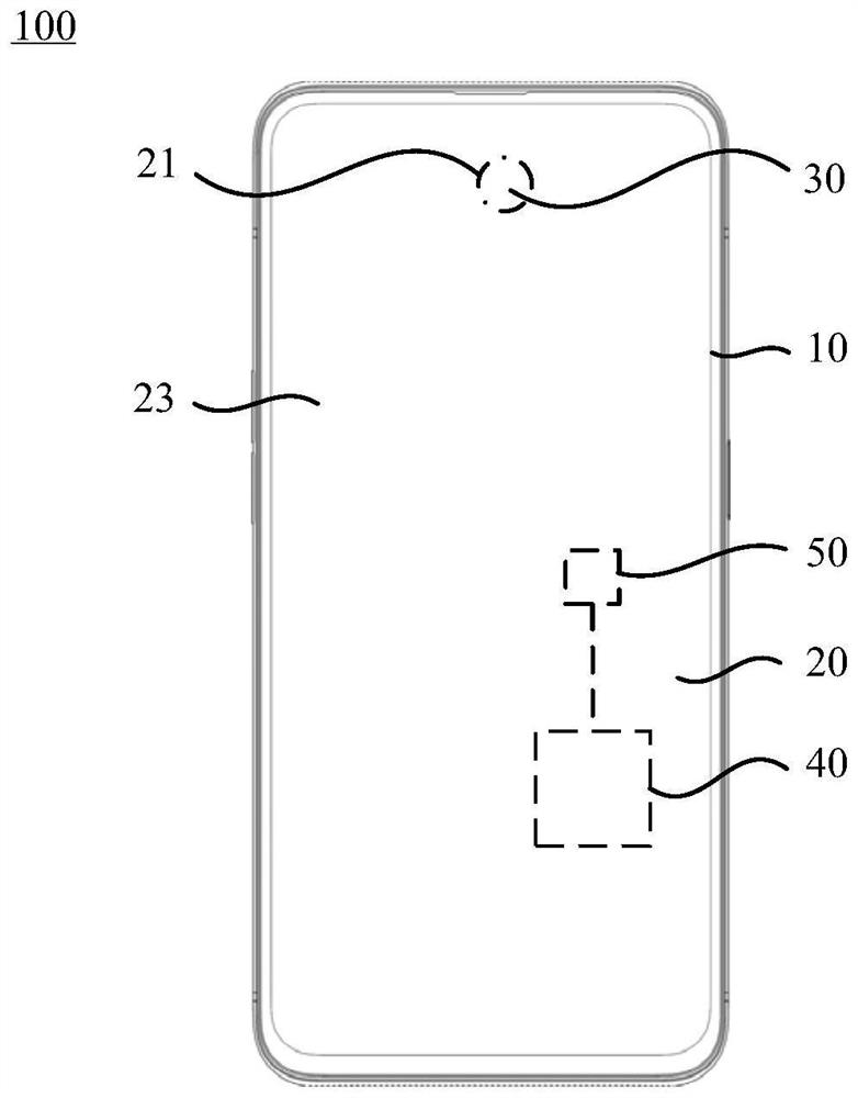 Electronic equipment, image acquisition method of electronic equipment and computer readable storage medium