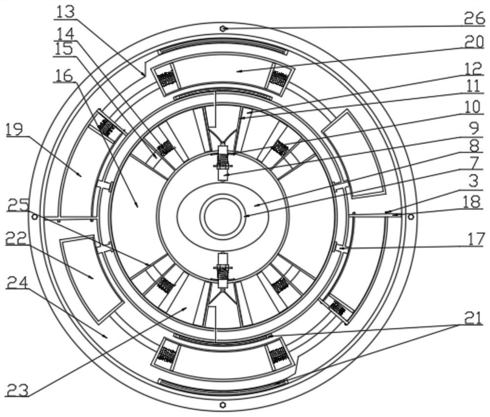 An adaptive multi-stage torsional vibration damping device based on electrorheology