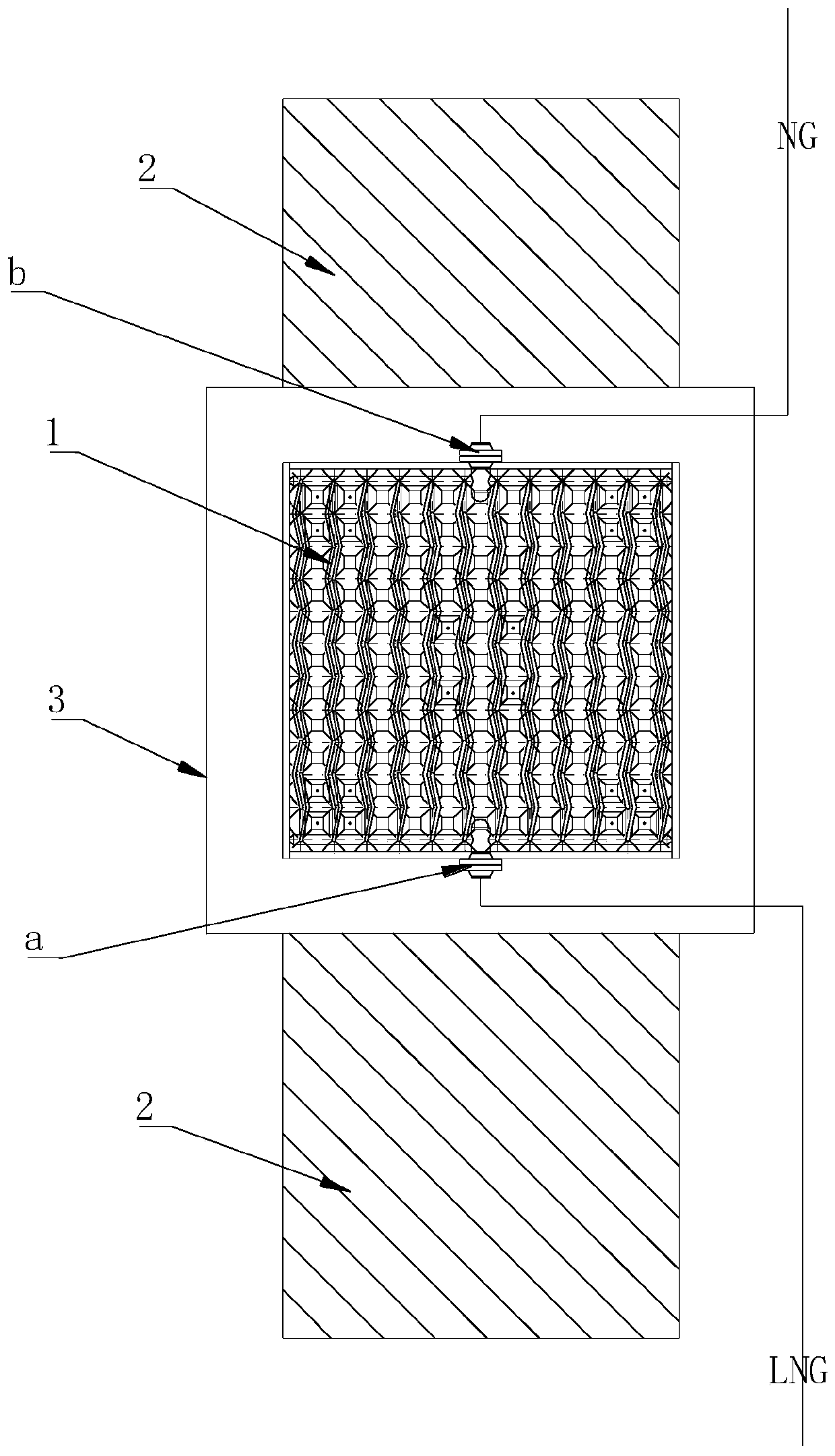 Unpowered demisting device for air temperature type gasifier and large gasifier array