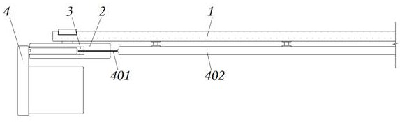 An easy-to-position diffusion-type water conservancy engineering anti-scour mesh for sloping land