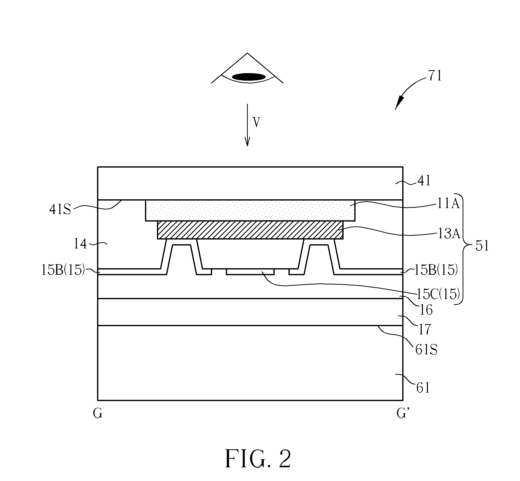 Capacitive touch display panel