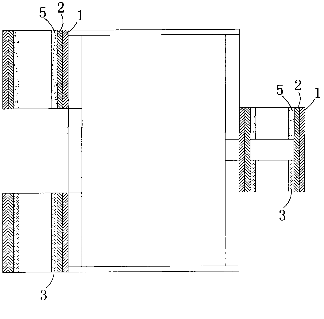 Electronic watch chain with solar cell function and preparation method thereof