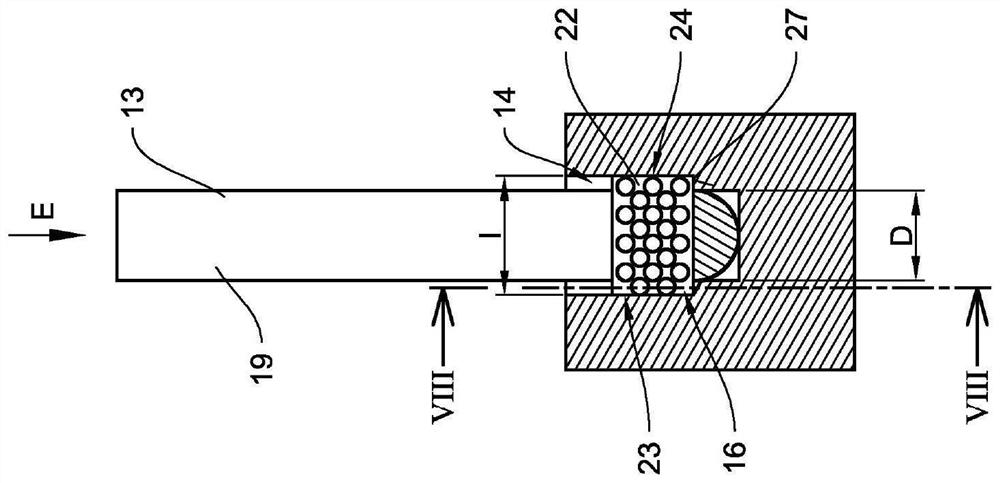 Brush comprising tufts of bristles fixed by means of staples and wire for producing such staples