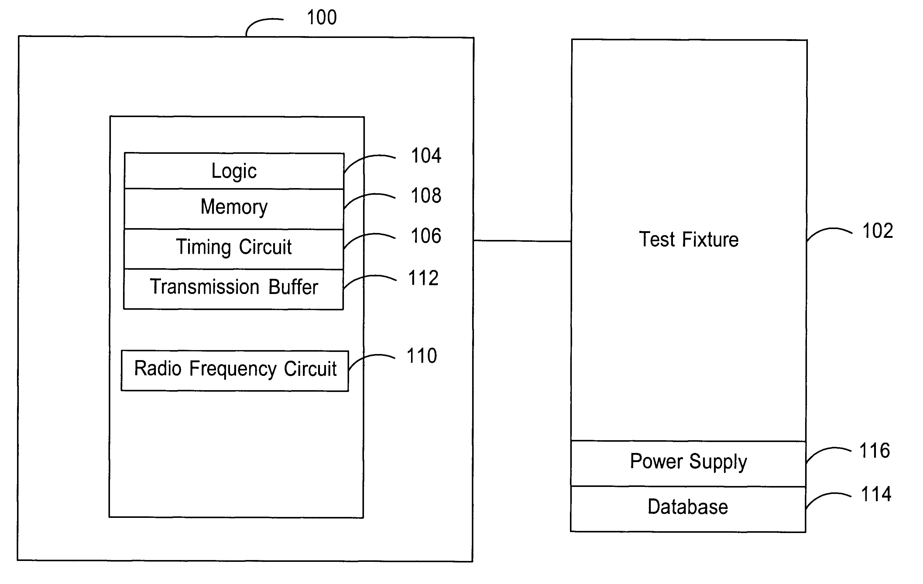 Apparatus and method of calibrating a keyless transmitter