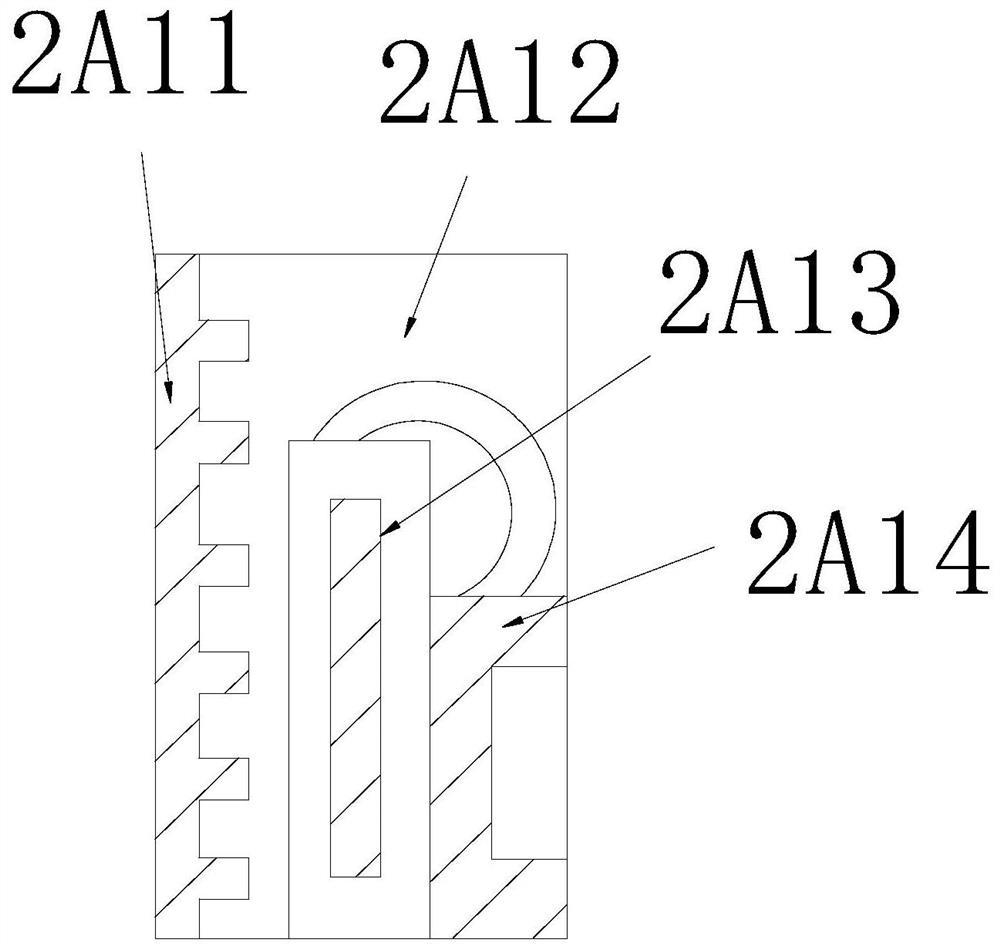 Automatic end cover locking mechanism for centrifugal mould