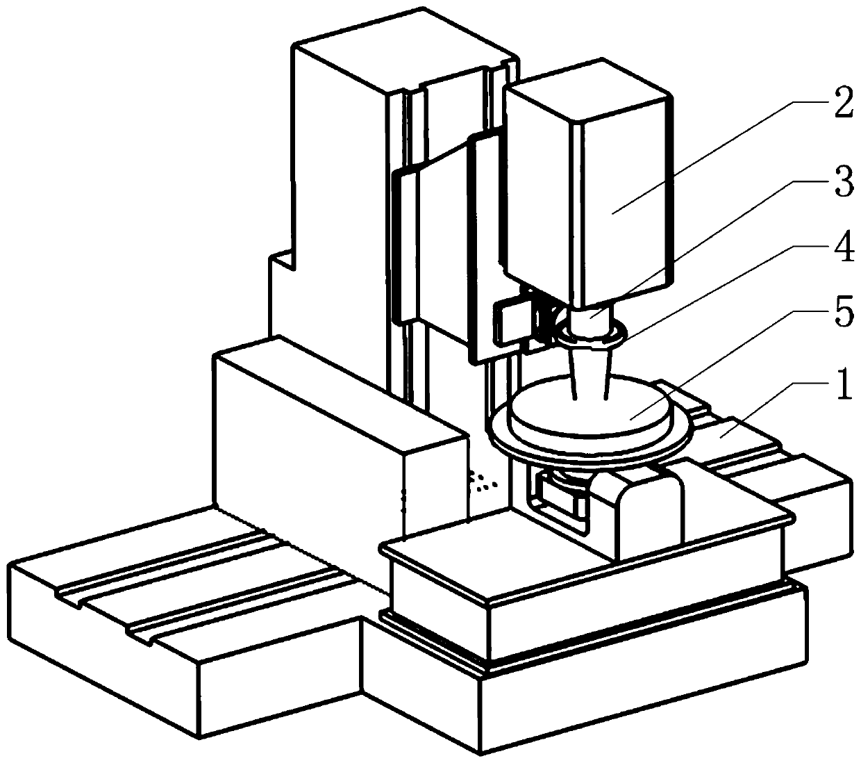 Surface shape splicing detection method and equipment for large ...