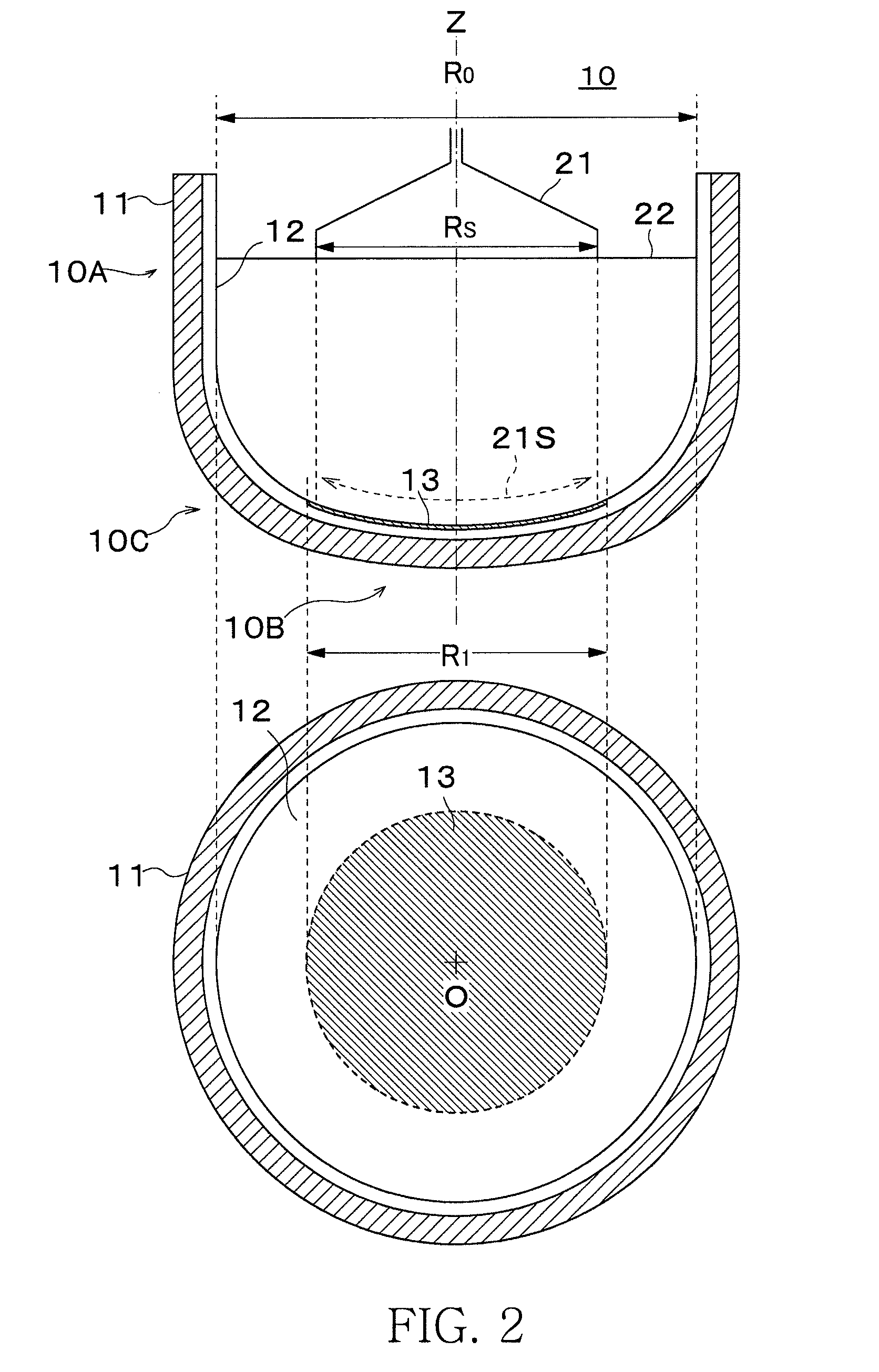 Silica glass crucible for pulling up silicon single crystal and method for manufacturing thereof