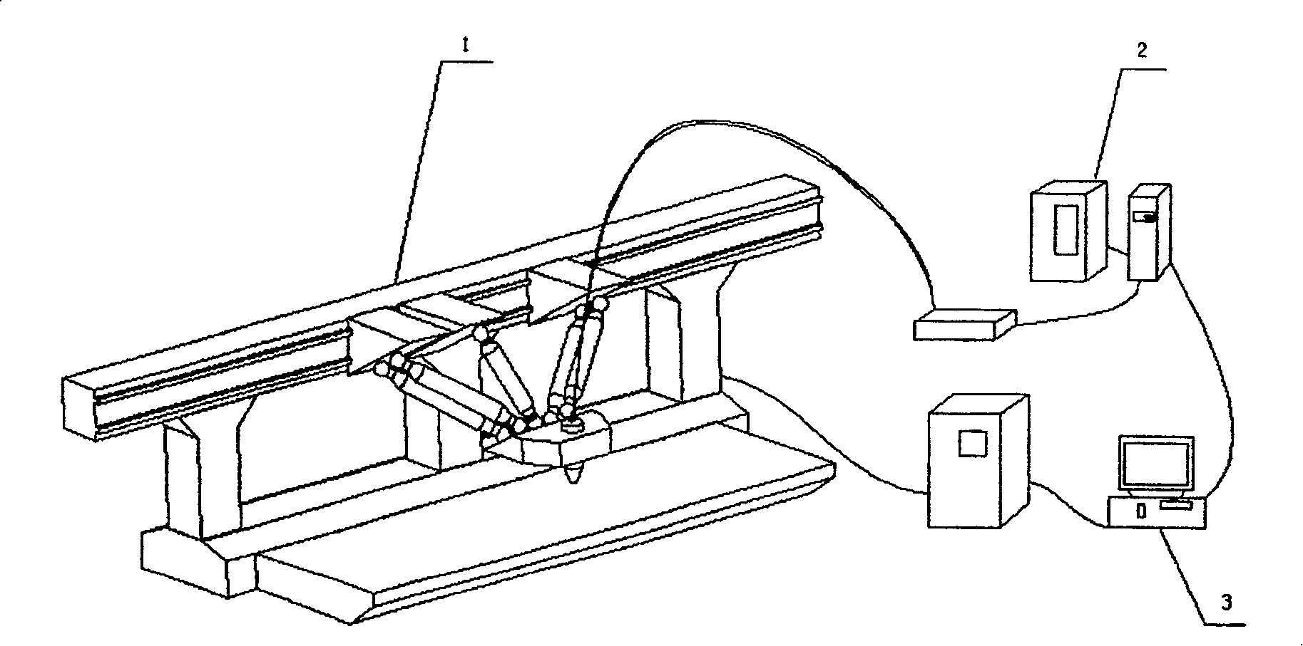 Laser material processing machine tool