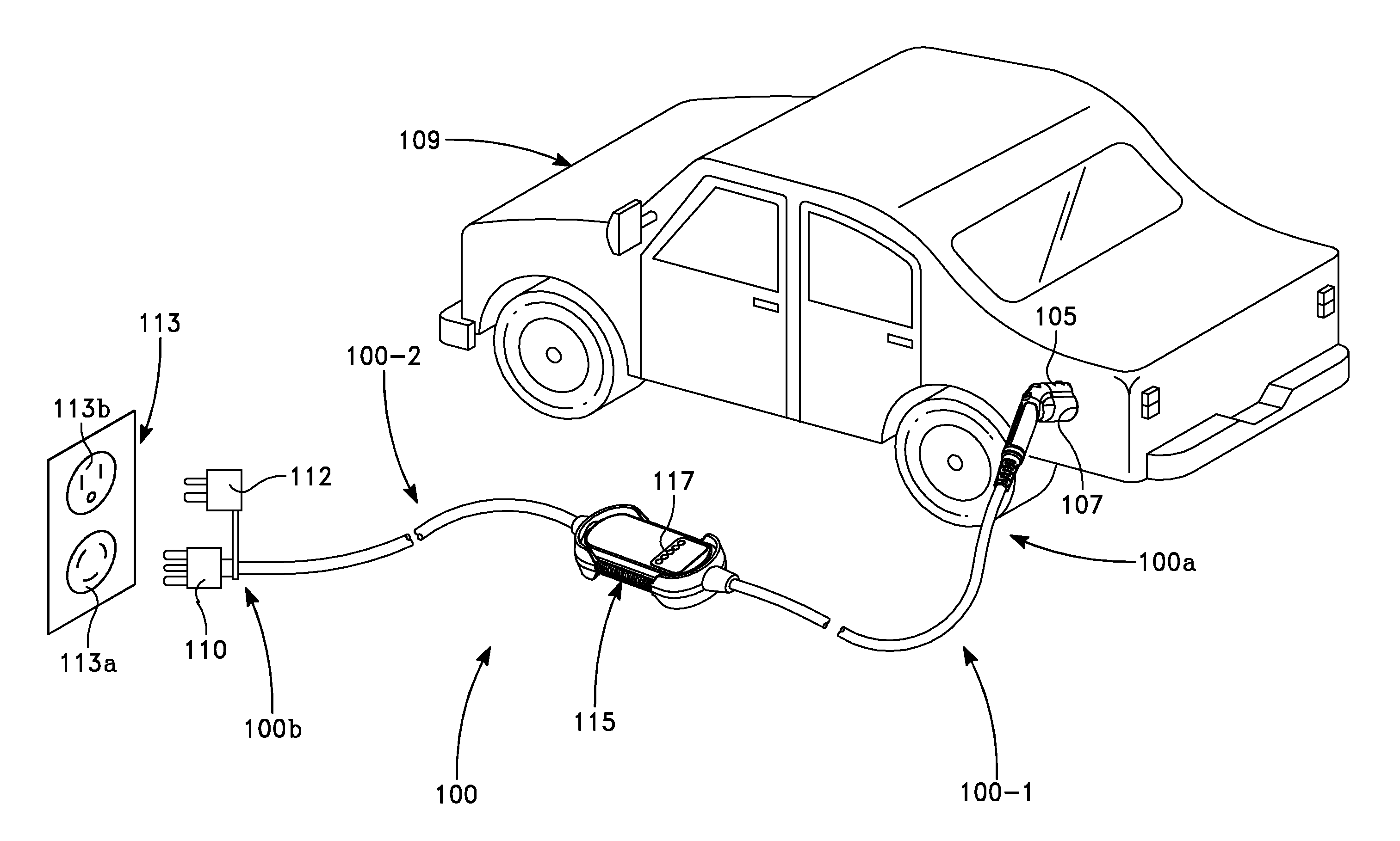 Electric vehicle supply equipment with temperature controlled current