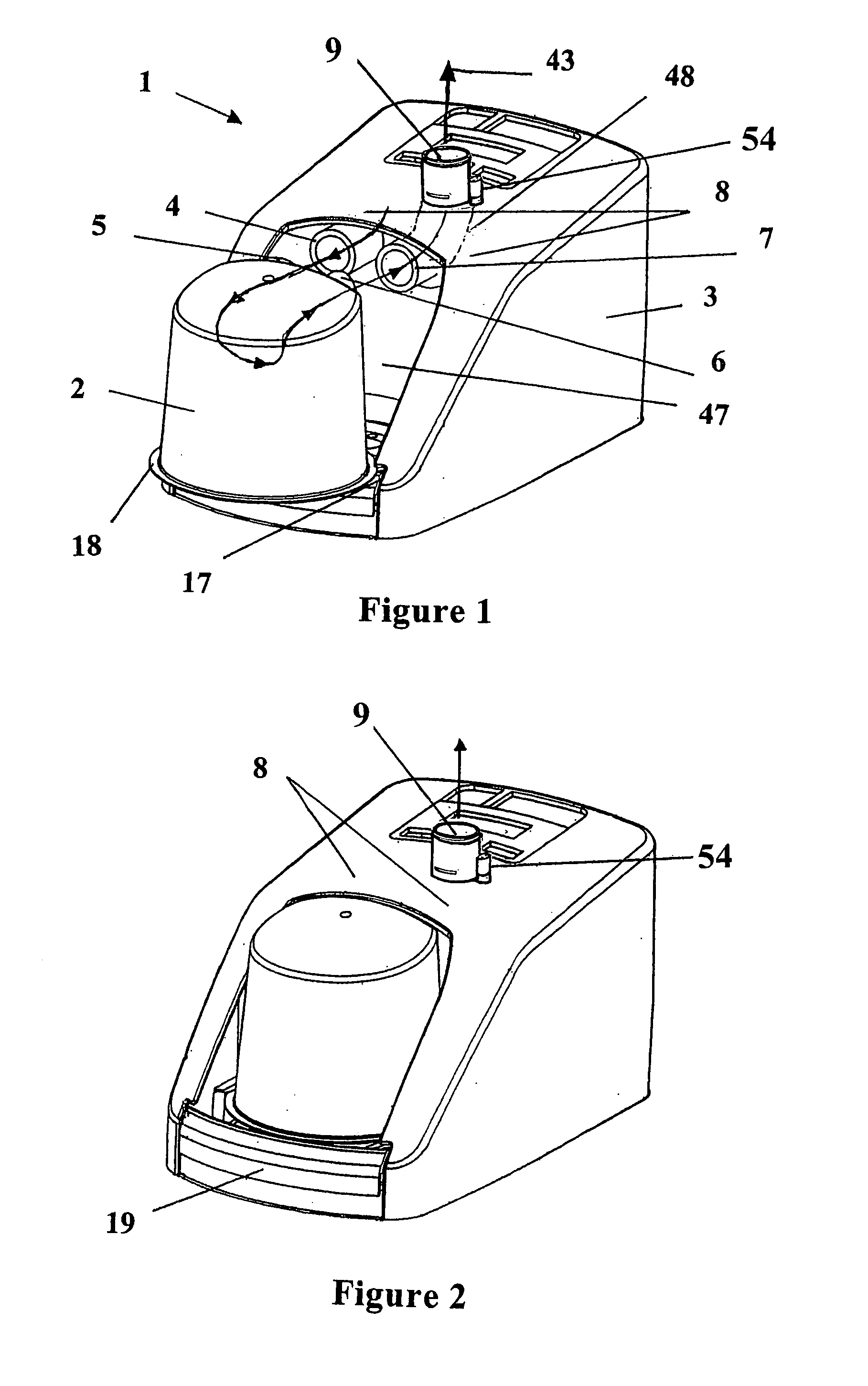 Apparatus for delivering humidified gases