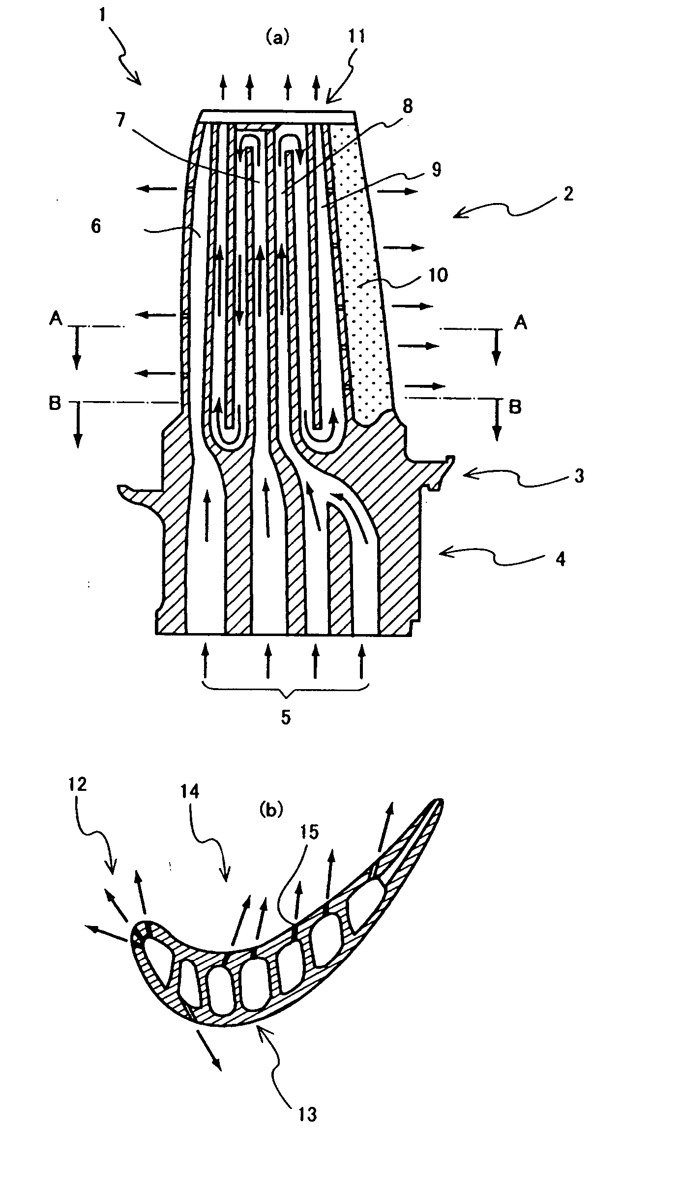 Gas turbine moving blade having a platform, a method of forming the moving blade, a sealing plate, and a gas turbine having these elements