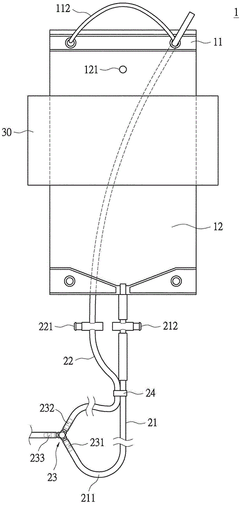 Tree infusion method and tree infusion device