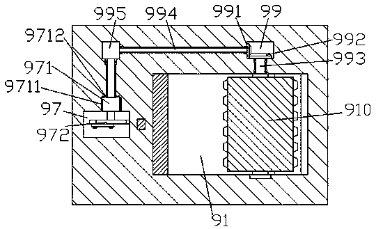 Novel sewage precipitation and purification device