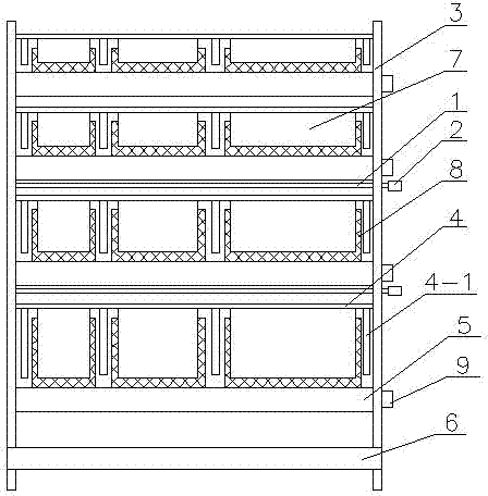Conveying belt type article storage and delivery device