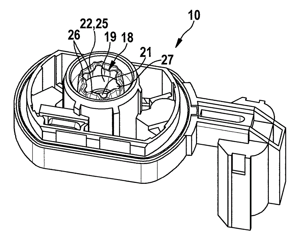 Bearing device for armature shaft of transmission drive unit and transmission drive unit